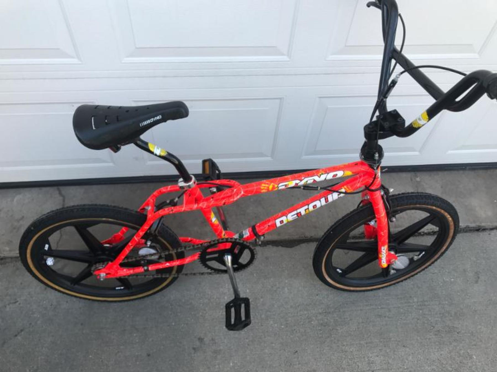 1992 Dyno de Tour orang black mag wheel - Image 2