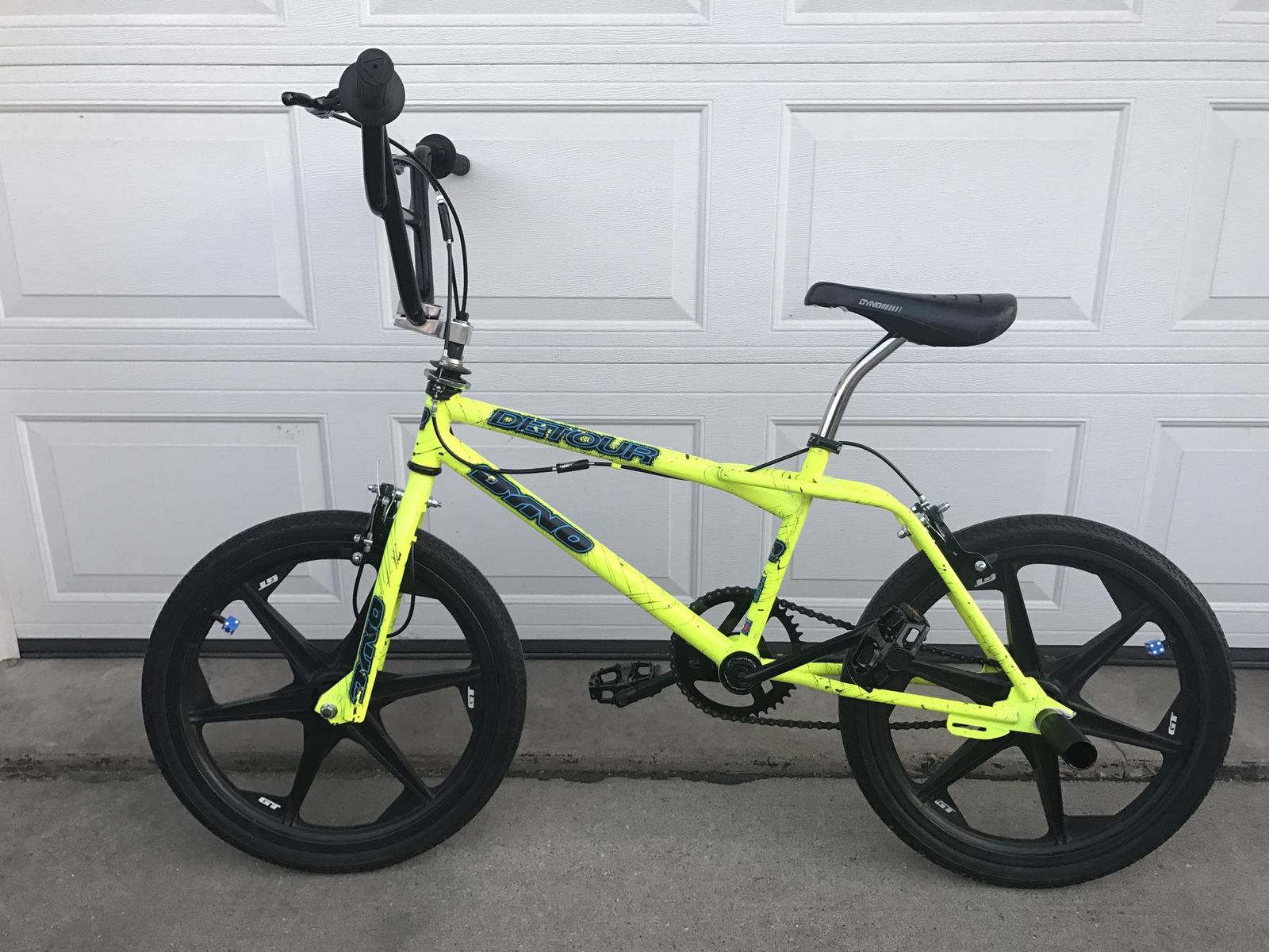 1991 Dyno De Tour yellow mix with black