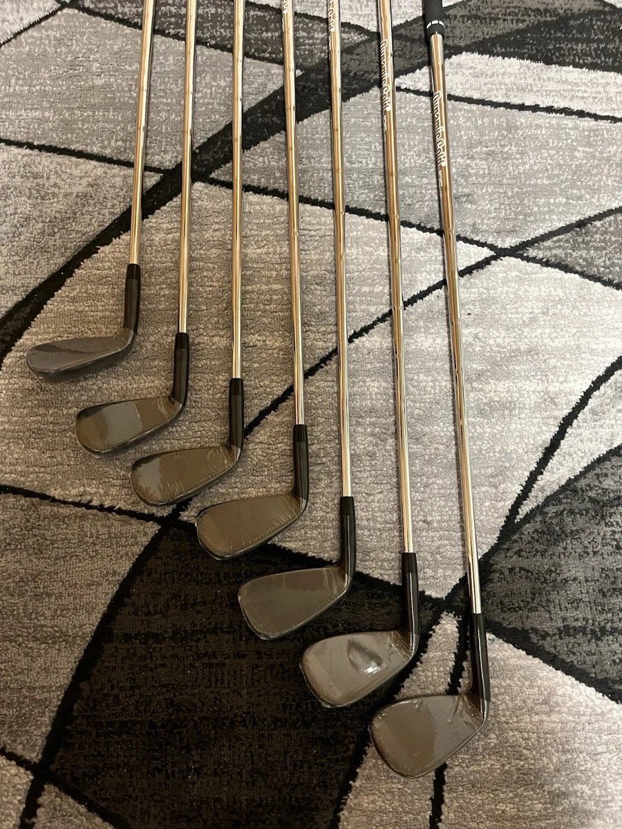 TaylorMade P790 Phantom Black Irons – 4–PW, Dynamic Gold 105 S300 Stiff