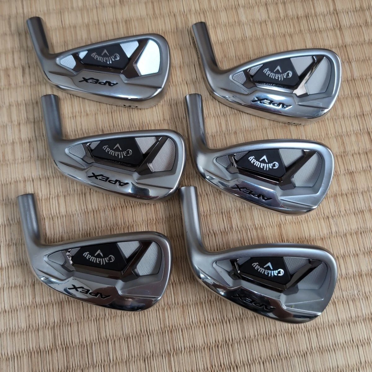 Callaway APEX FORGED Iron heads #5 -Pw
