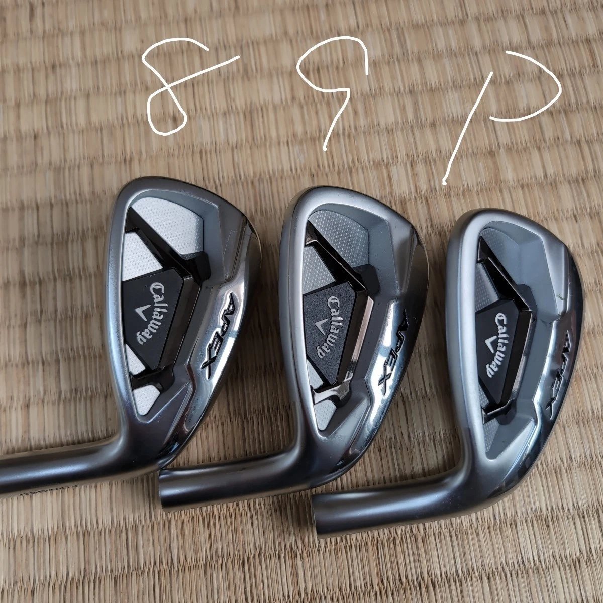 Callaway APEX FORGED Iron heads #5 -Pw - Image 4