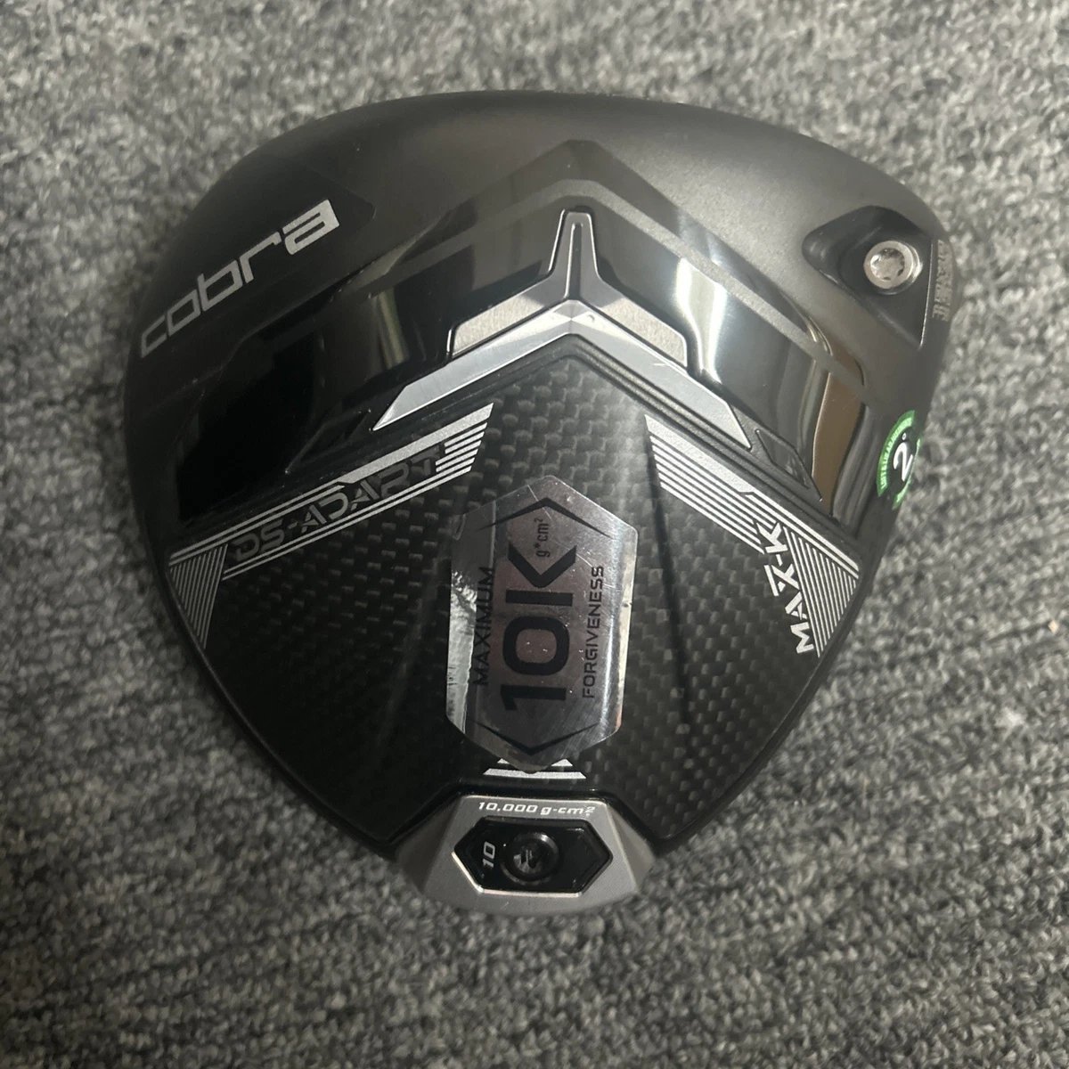 Cobra Ds Adapt Max K 10.5* Driver Club Head Only RH Open Box - Image 8