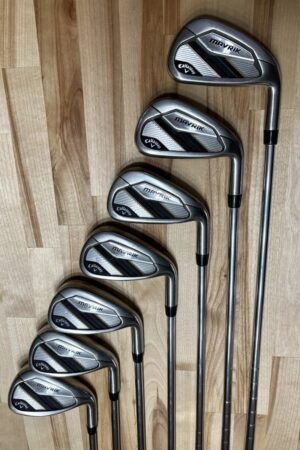 Callaway Mavrik Irons 5-AW Stiff Flex True Temper XP95 S300 RH