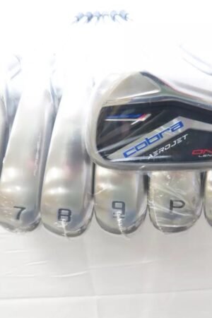 NEW Cobra Aerojet ONE Length Iron Set – 5–GW, KBS Tour Lite Regular Steel