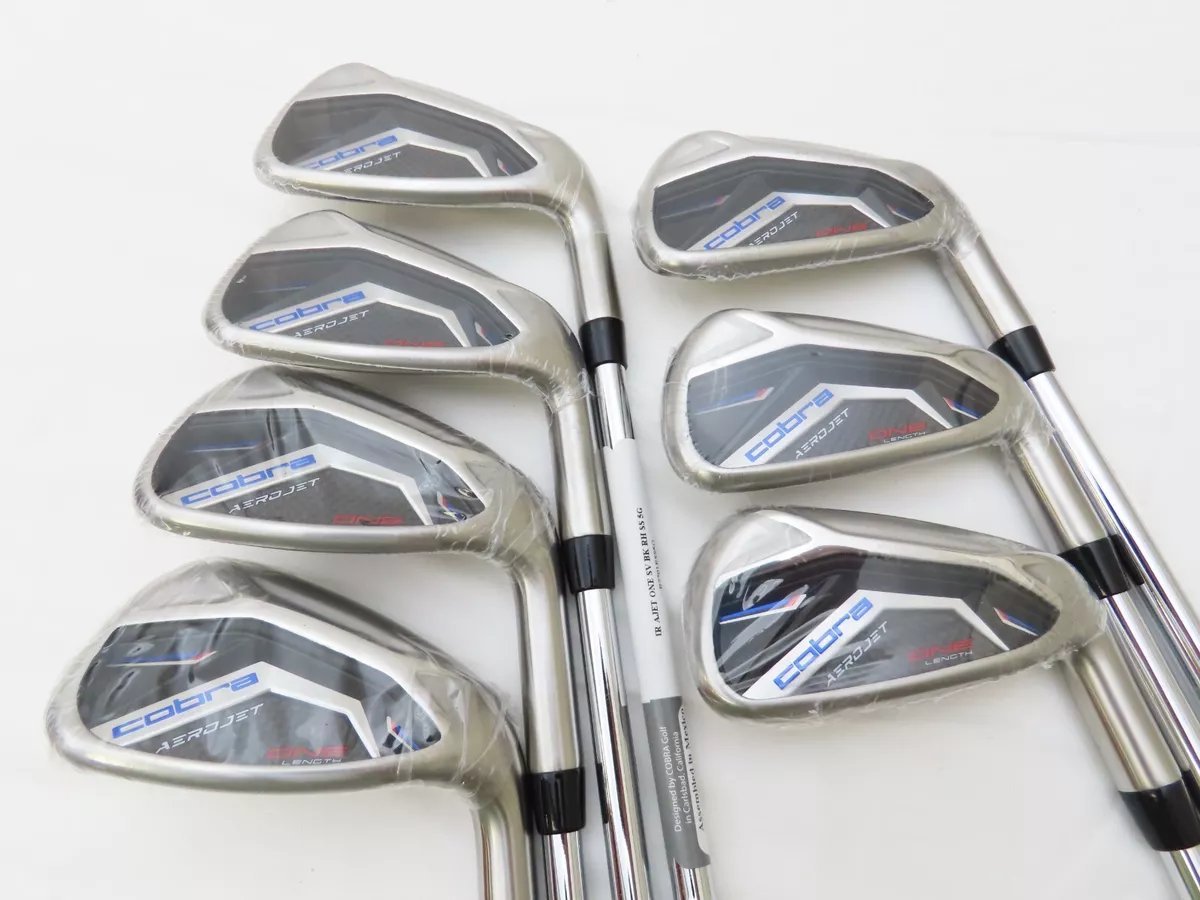 NEW Cobra Aerojet ONE Length Iron Set – 5–GW, KBS Tour Lite Regular Steel - Image 7