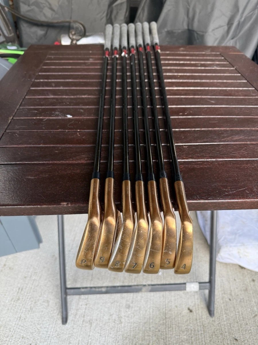 Takomo 301 Limited Edition Next 100 Copper Irons 4-PW with KPS Tour 110 Shafts.