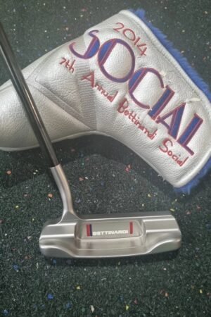 Bettinardi Double Aged Stainless Steel Putter – Carbon Fiber Insert (RARE)
