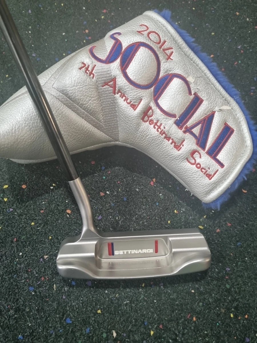 Bettinardi Double Aged Stainless Steel Putter – Carbon Fiber Insert (RARE)
