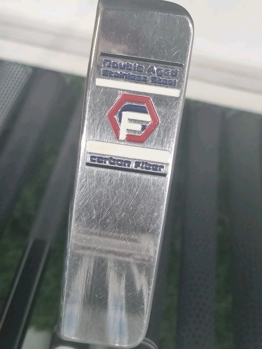 Bettinardi Double Aged Stainless Steel Putter – Carbon Fiber Insert (RARE) - Image 5
