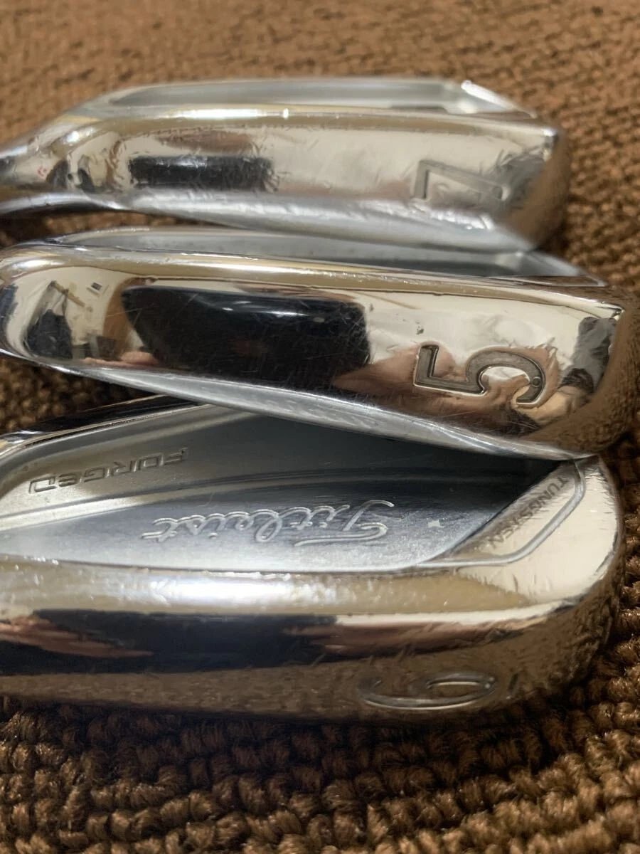 Used Titleist 716 CB Iron Heads #5–PW - Image 9