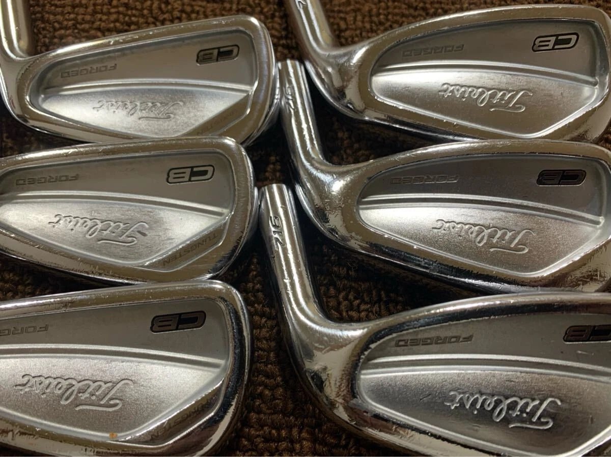 Used Titleist 716CB iron heads #5 -Pw