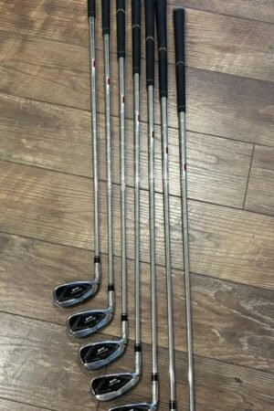 TaylorMade M4 Left-Handed Iron Set 4–PW – Regular KBS Max 85g Steel