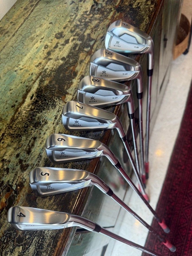As New Miura TC-201 Iron Set 4–P (7 Clubs) – DG X100 115 Mid | Rare Japan 🇯🇵 Model