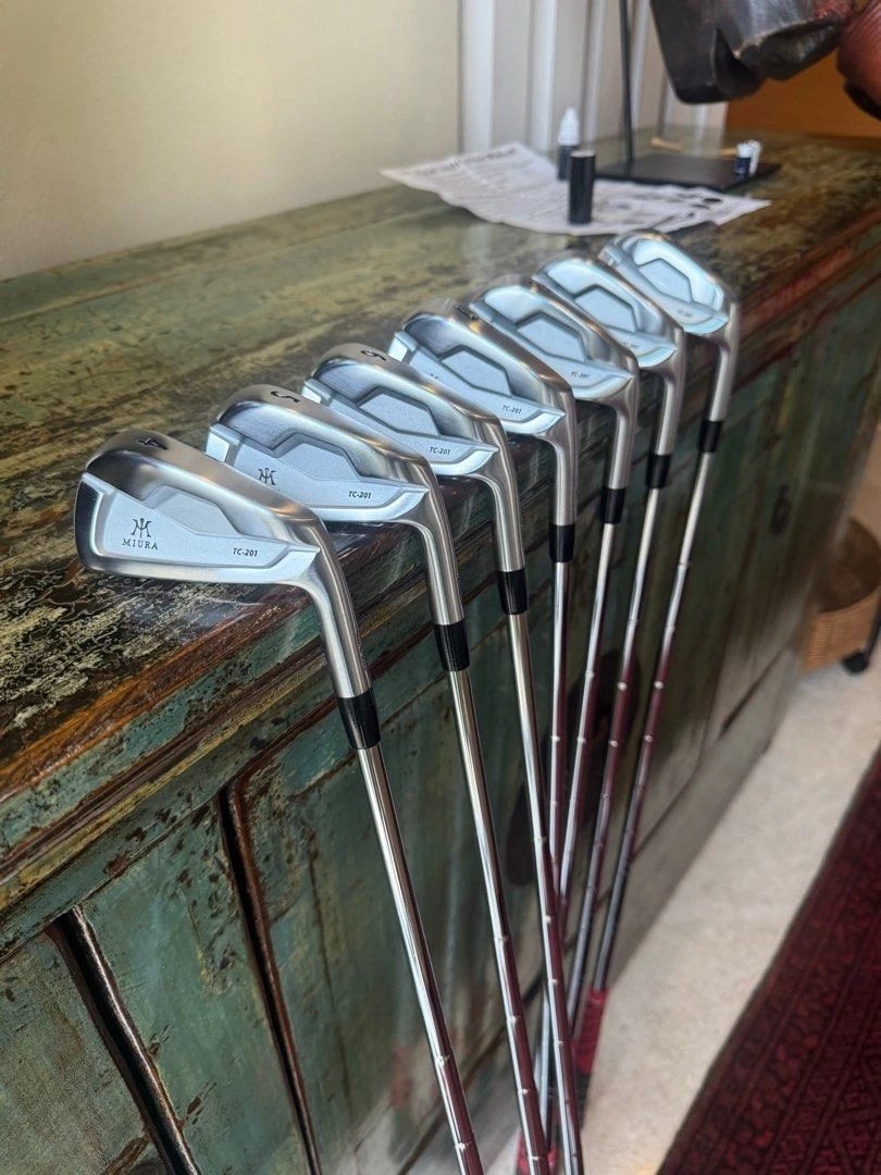 As New Miura TC-201 Iron Set 4–P (7 Clubs) – DG X100 115 Mid | Rare Japan 🇯🇵 Model - Image 2