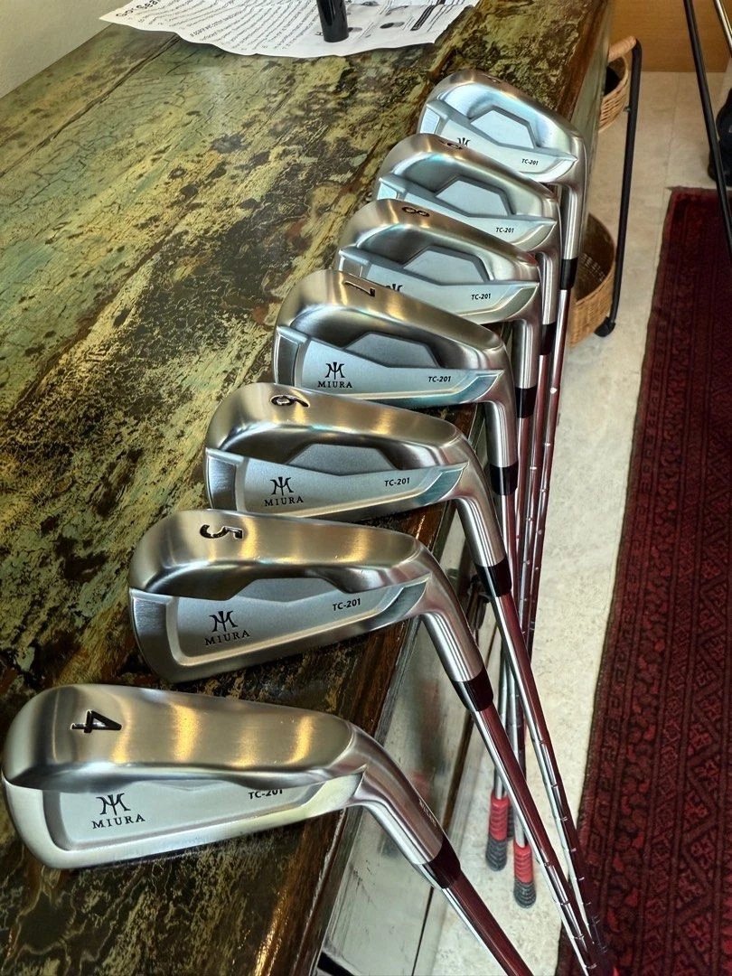 As New Miura TC-201 Iron Set 4–P (7 Clubs) – DG X100 115 Mid | Rare Japan 🇯🇵 Model - Image 8