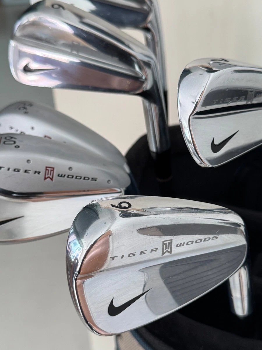 As New Nike Tiger Woods Limited Edition Blade Iron Set 3–P (8 Clubs) – 1050GH S-Flex - Image 3