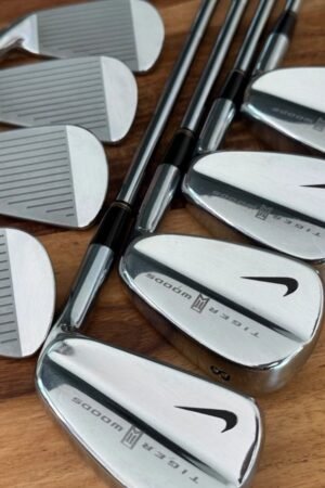 As New Nike Tiger Woods Limited Edition Blade Iron Set 3–P (8 Clubs) – 1050GH S-Flex