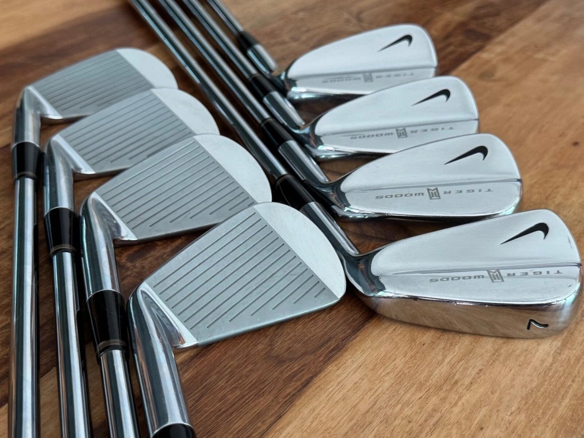 As New Nike Tiger Woods Limited Edition Blade Iron Set 3–P (8 Clubs) – 1050GH S-Flex - Image 6