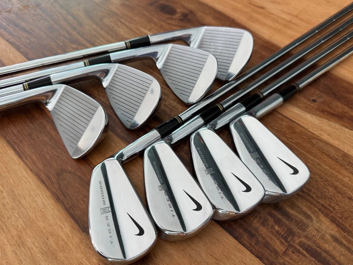 As New Nike Tiger Woods Limited Edition Blade Iron Set 3–P (8 Clubs) – 1050GH S-Flex - Image 5