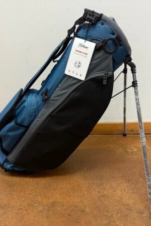 NEW Titleist 2021 Players 4 Plus Custom Stand Bag -Lagoon/Black/Charcoal NO LOGO