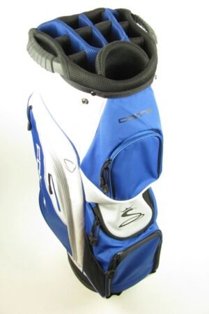 NEW Cobra FlyXL Cart Golf Bag BLUE/WHITE 14 Dividers