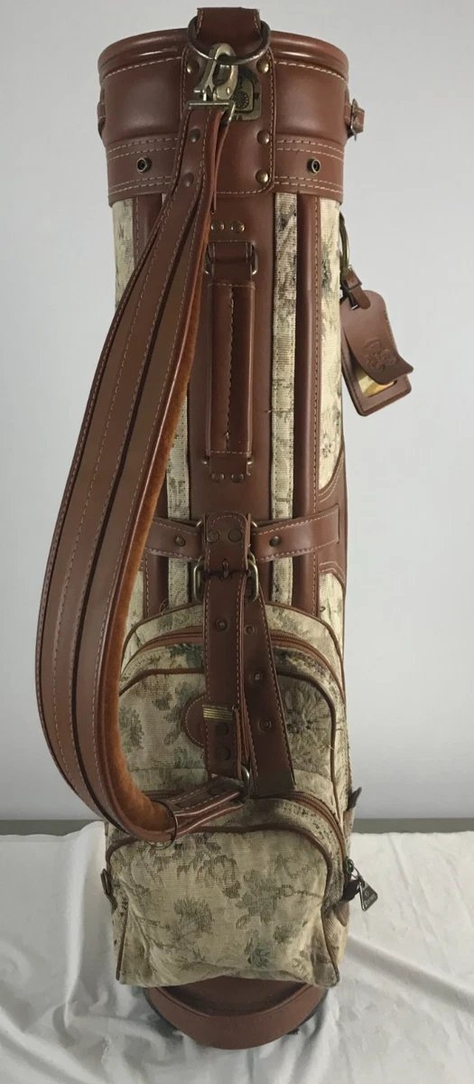 vintage Coach Collection Daiwa Paisley Tapestry Golf Bag Head Covers Rain Cover - Image 9