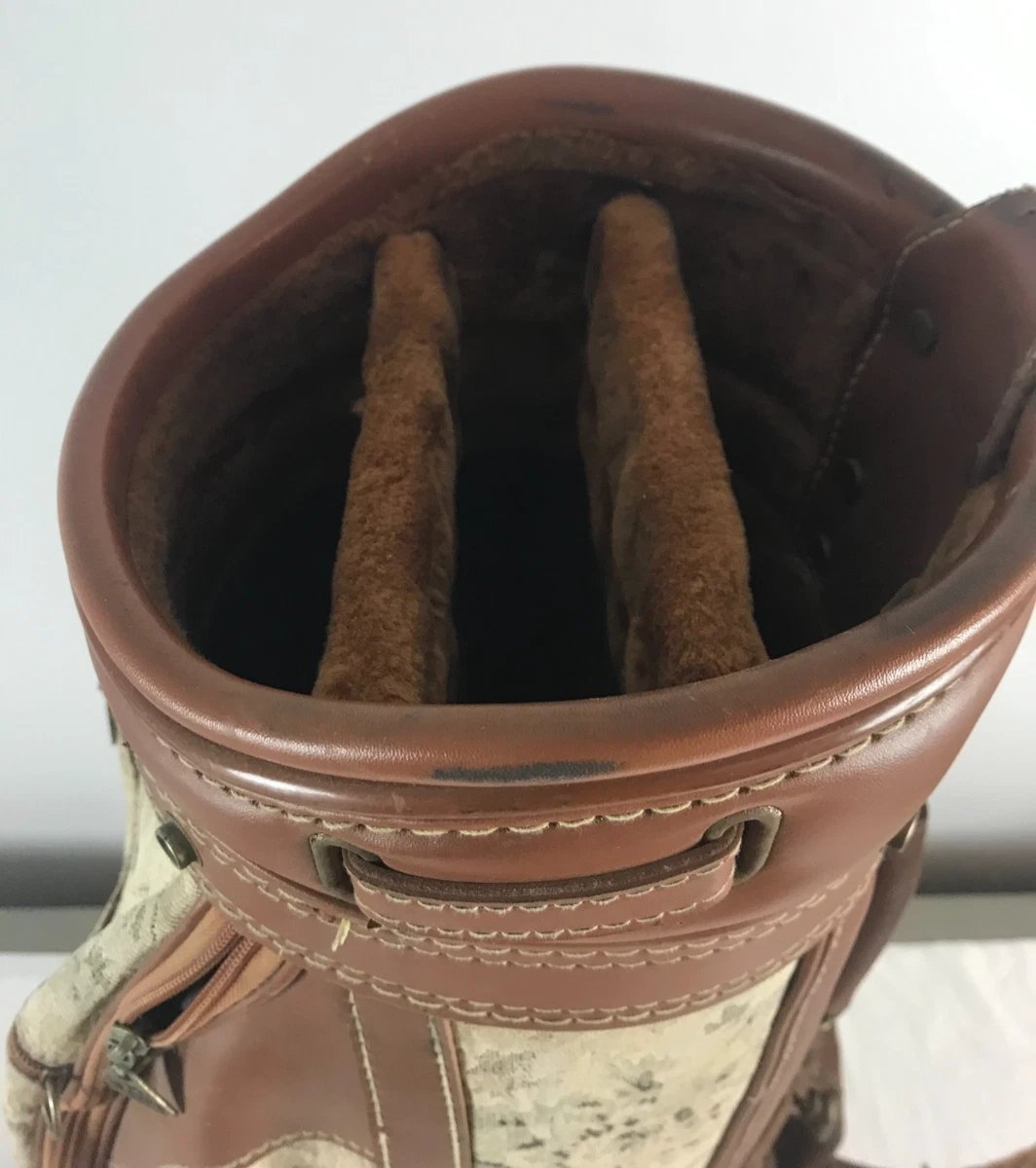 vintage Coach Collection Daiwa Paisley Tapestry Golf Bag Head Covers Rain Cover - Image 14