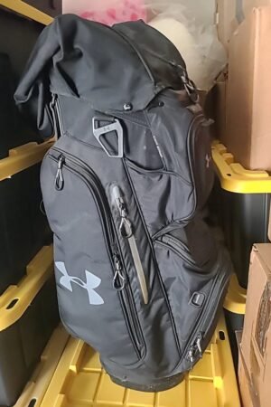 **VERY RARE ** Under Armour Armada Cart Bag Black 14-Way