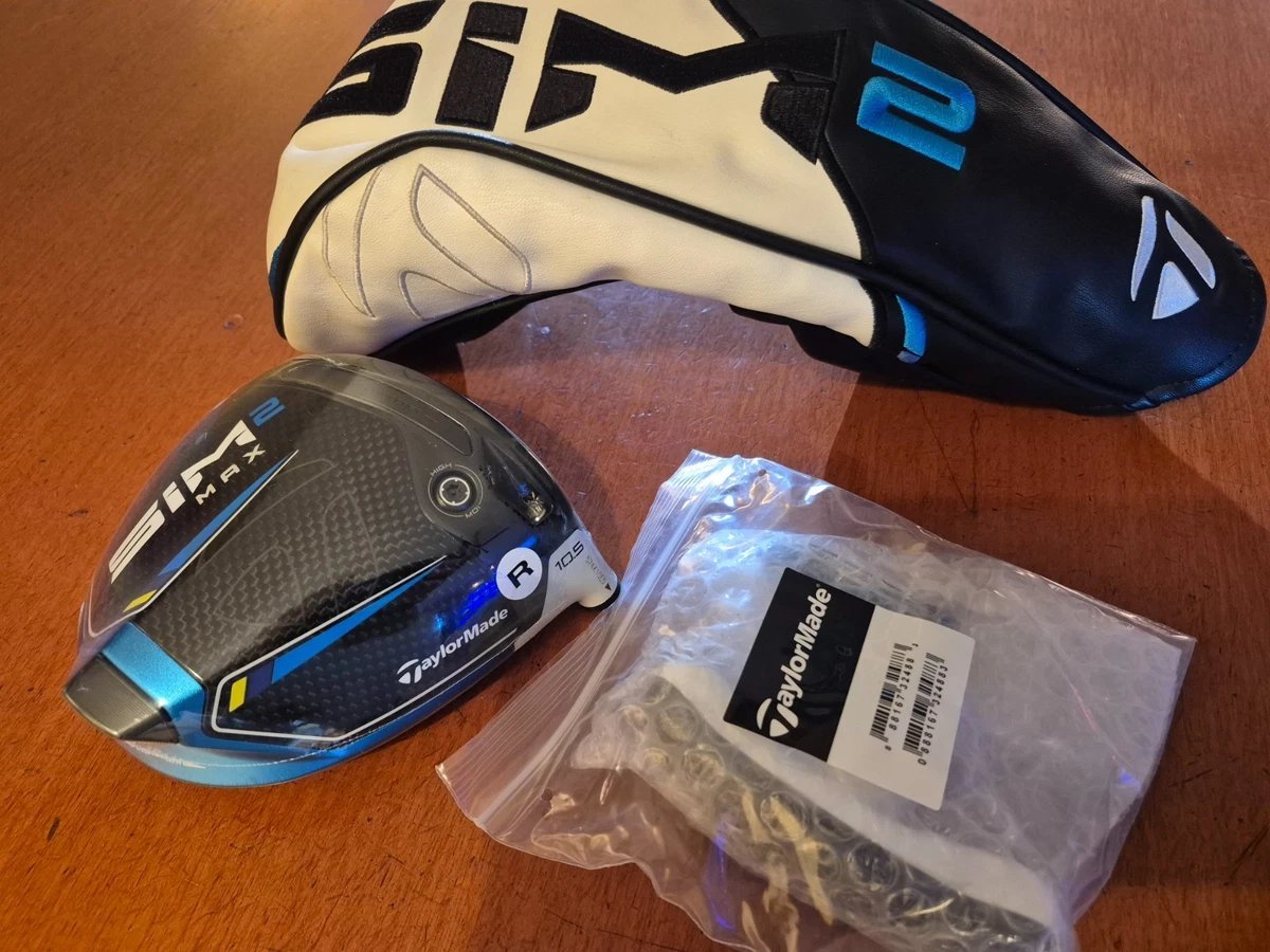 NEW STILL IN PLASTIC TaylorMade SIM 2 Max 10.5* Driver Head Only RH w HC & TOOL