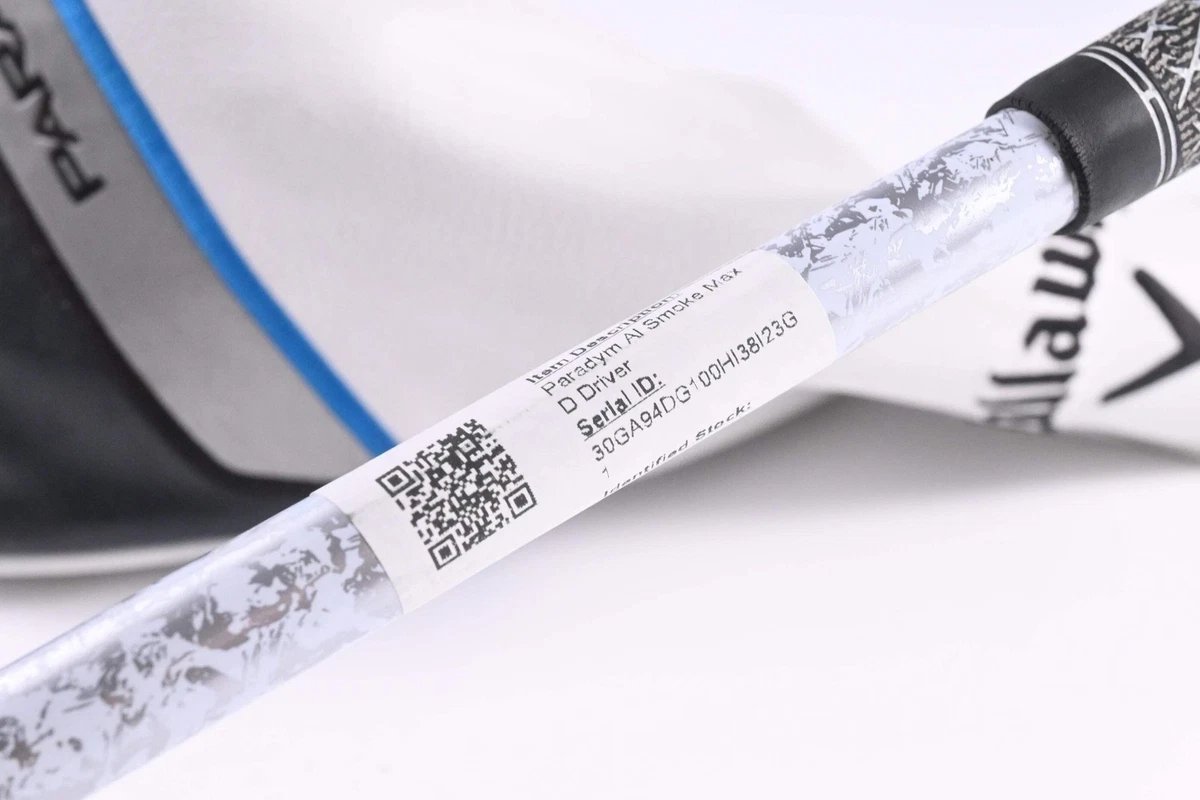 Callaway Paradym Ai Smoke Max D Driver / 10.5 Degree / Stiff Flex Denali Black 6 - Image 7