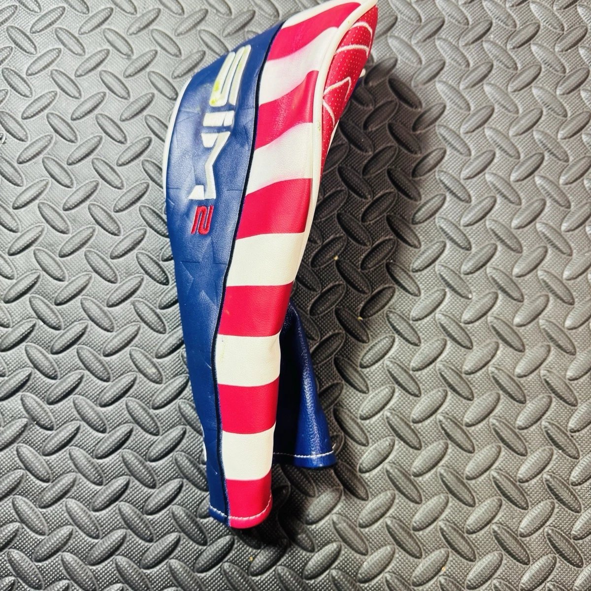 SIM 2 TEAM USA Driver Headcover Head Cover EXTREMELY RARE COVER - Image 4