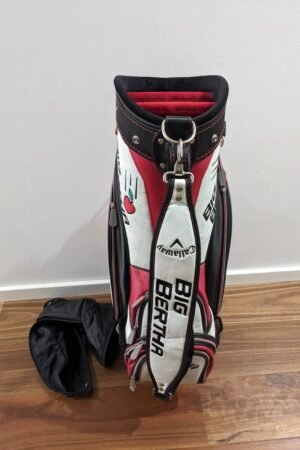 Callaway Big Bertha Rare Staff Bag with Rain Cover t59