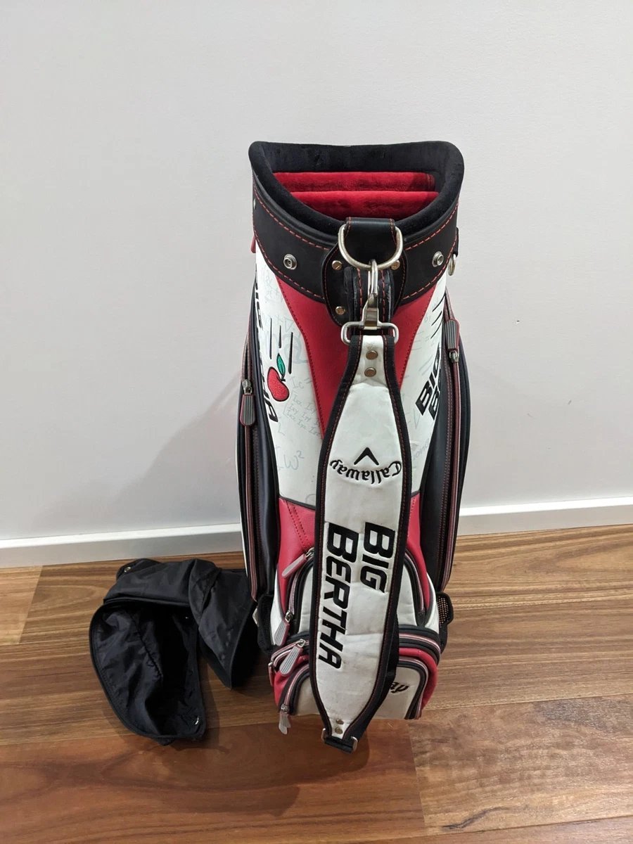 Callaway Big Bertha Rare Staff Bag with Rain Cover t59