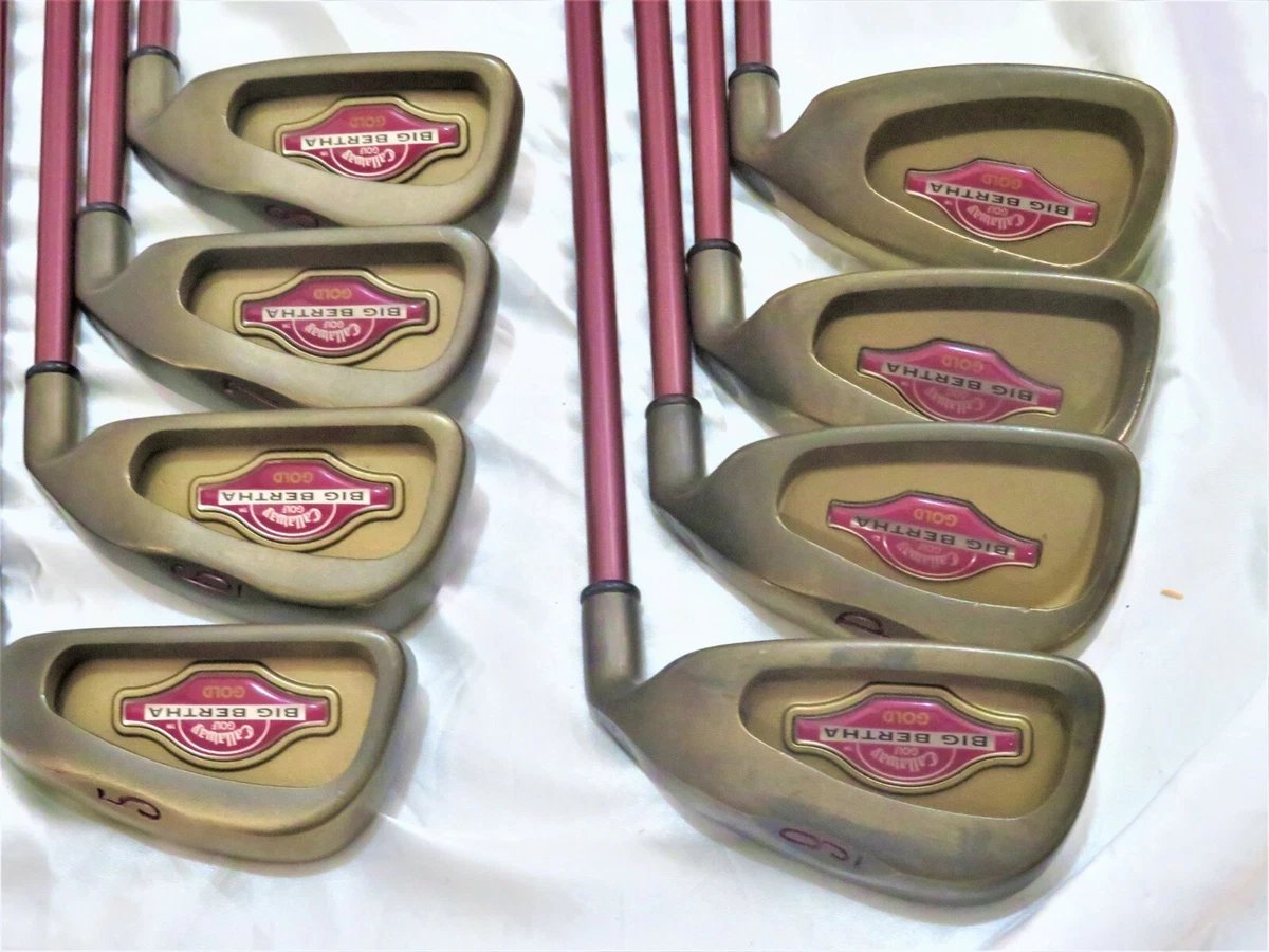 Ladies Japan Version Callaway Big Bertha Gold Irons – 8-Piece (L-Flex) | NWO