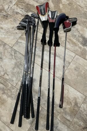 Wilson Staff Irons Taylor made Burner Driver And Woods And Odyssey Putter