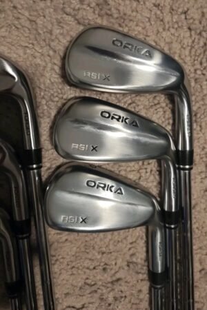 RH Orka Golf RS1X 5-PW Irons - Nippon Modus Tour 130 X-Stiff - 2* Upright +1/2"