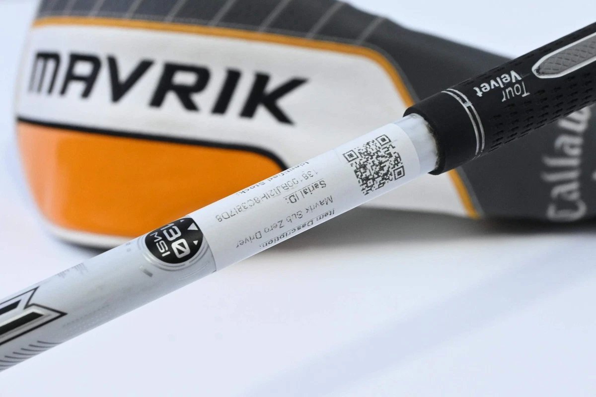 Callaway Mavrik Sub Zero Triple Diamond Driver / 9 Degree / Stiff Flex Rogue 60 - Image 6