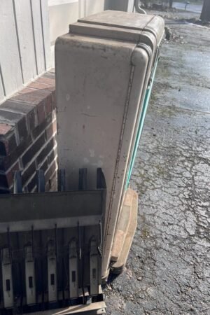 Vtg 1930’s Swag Art Deco Rowe Cigarette Vending Machine Modern Mid Century Parts