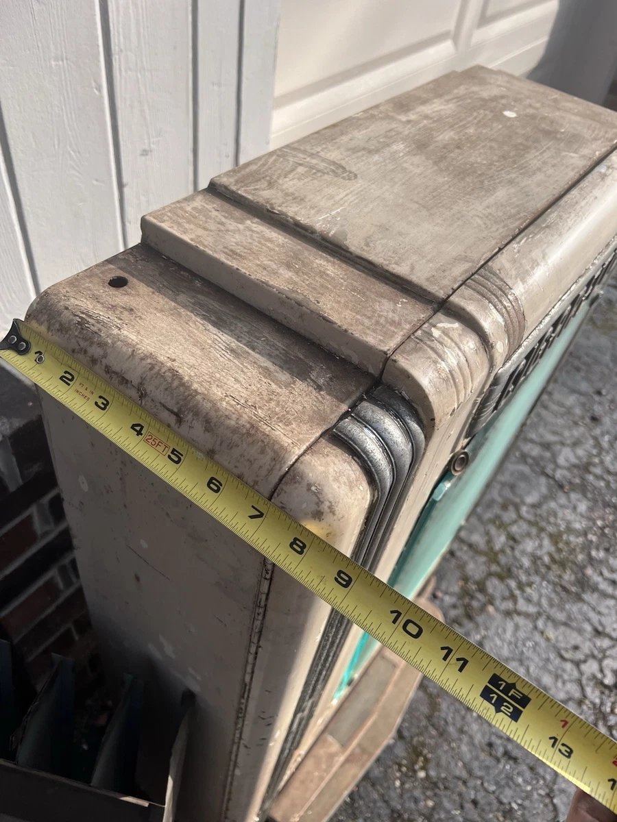 Vtg 1930’s Swag Art Deco Rowe Cigarette Vending Machine Modern Mid Century Parts - Image 3