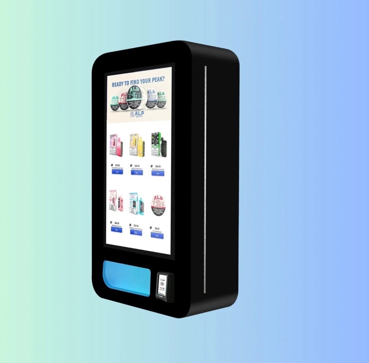 (BRAND NEW) 32" XL Smart Vending Machine - ID scanner, Bill Acceptor, and Stand - Image 5