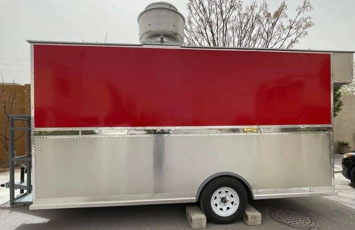 Mobile Trailer FOOD CART 14 x 7.74 x 7.5 ft - Image 8
