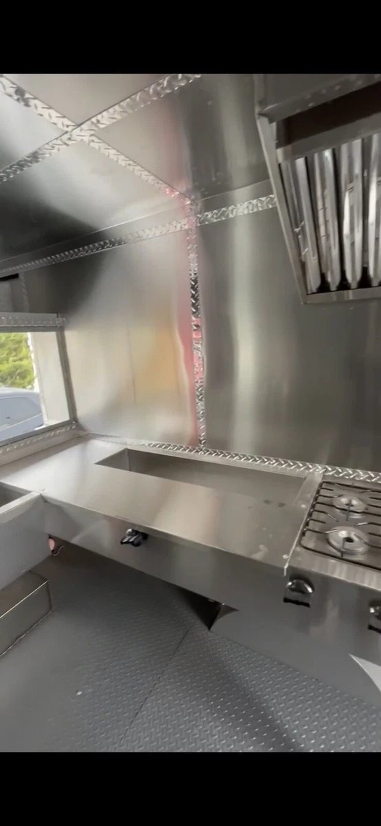 Mobile Trailer FOOD CART 14 x 7.74 x 7.5 ft - Image 4