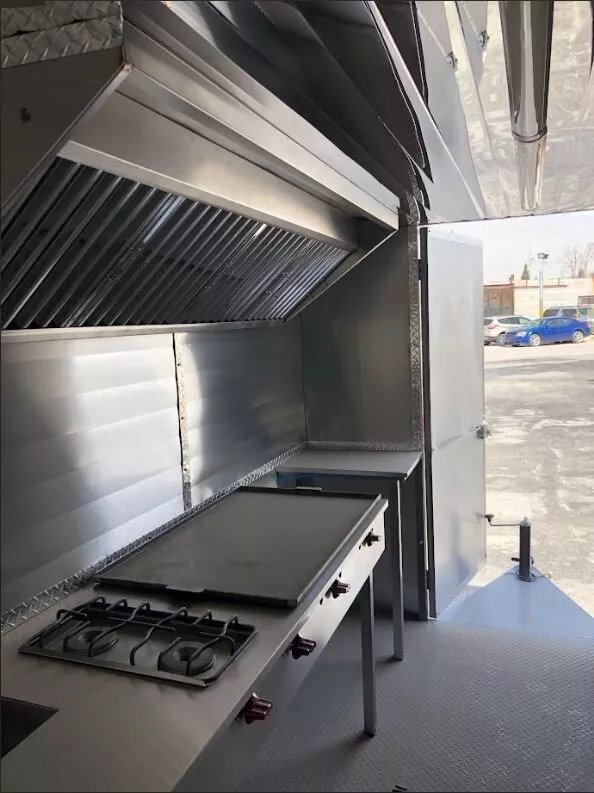 Mobile Trailer FOOD CART 14 x 7.74 x 7.5 ft - Image 3