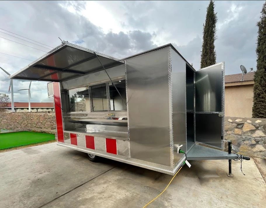 Mobile Trailer FOOD CART 14 x 7.74 x 7.5 ft - Image 9