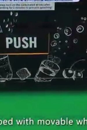 NEW Cooling Snack and Beverage Premium Vending Machine 60 Slots with Card Reader