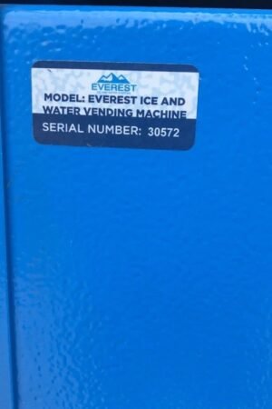ICE AND WATER VENDING MACHINE 2023 EVEREST VX4