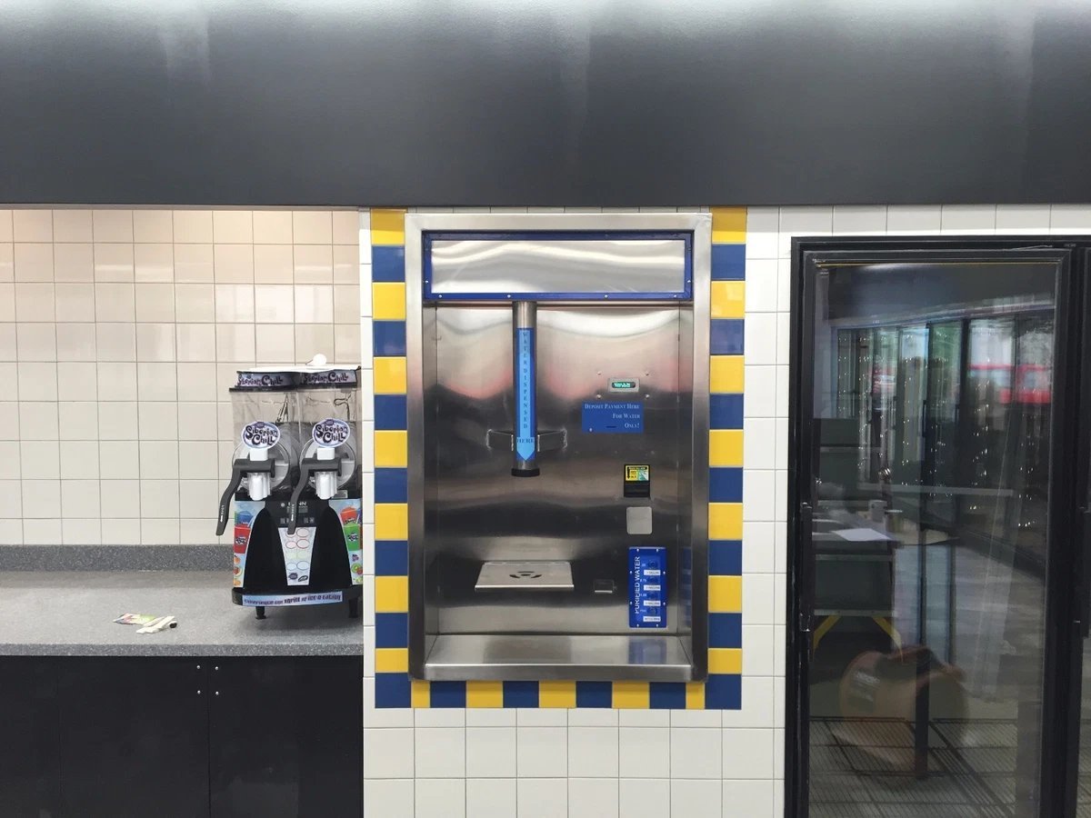 Water Vending Machine insert