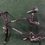 1991 GT Arette Hybrid MTB Bike Frame 20" Large Hardtail Chromoly Steel purple