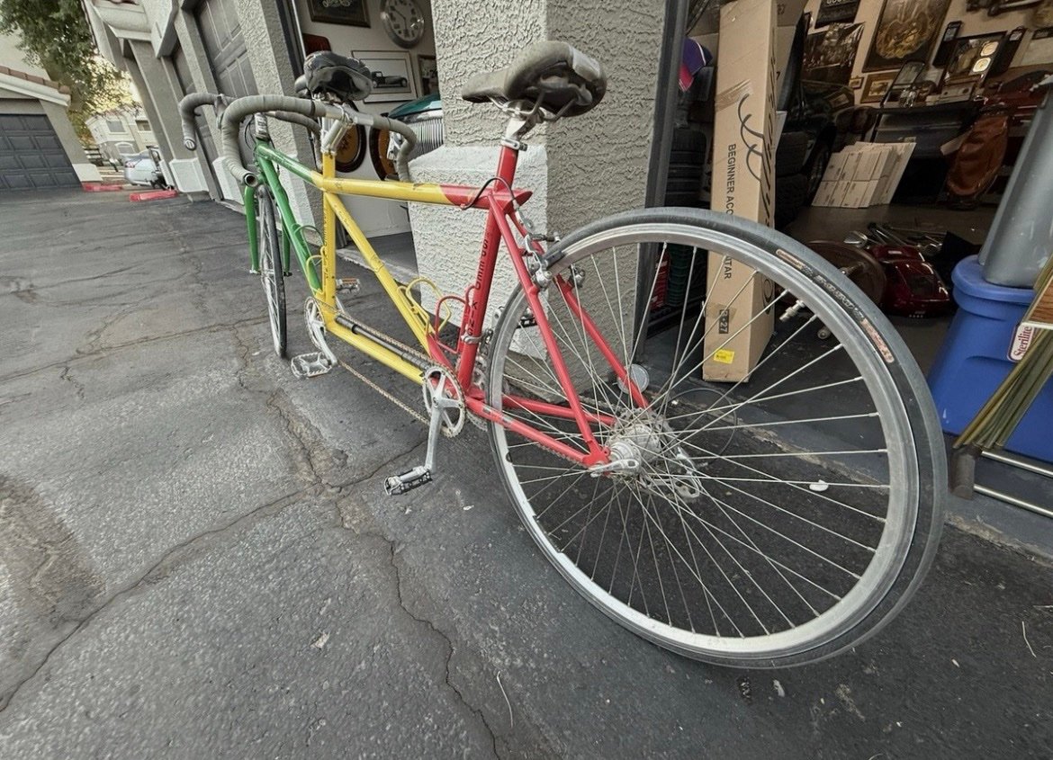 Rare Vintage Racing Tandem Bicycle