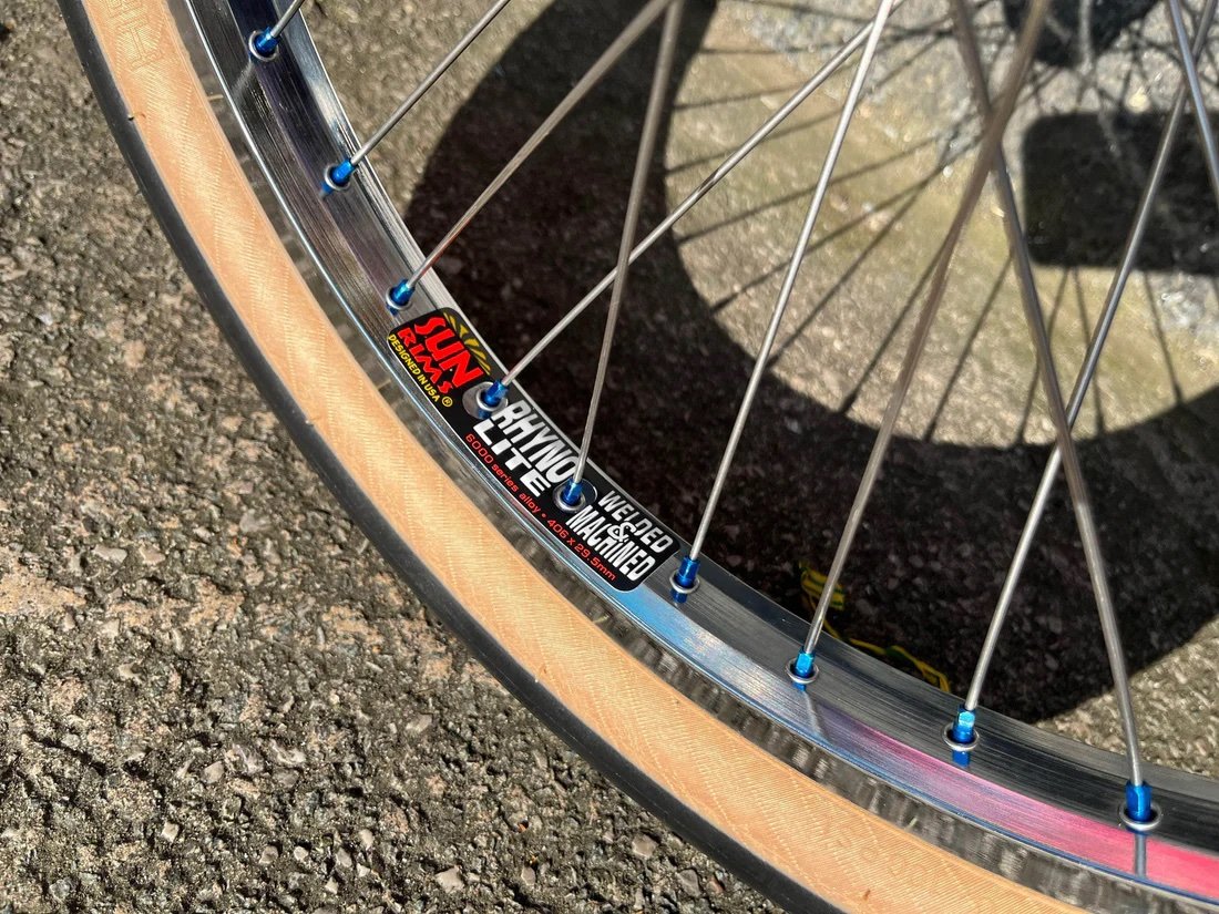 Haro 40th Anniversary Bob Haro Freestyler Lineage Custom Chrome Blue Tribute to a Legend - Image 5